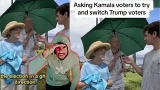 Trying to Convince Kamala Supporters to Switch Republican