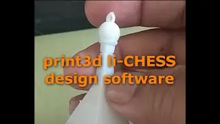 3DPrinting Design Software for Beginners | Chess pieces