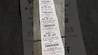 The one, the only, the CVS receipt