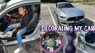 DECORATE MY CAR WITH ME🤍! **Car must haves***