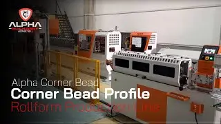 Corner Bead Profile Rollform Production Line - Alpha Machinery