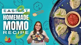 Vegetarian Momo & Chutney Recipe | Darjeeling style Momo | Veg Momo Recipe | Momo Chutney Recipe |