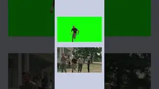 Who Is That - Shane Running - The Walking Dead - Green Screen