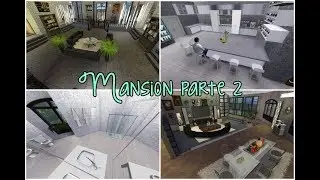 Los sims 4 construcción: Mansion familiar parte 2 (speed build)