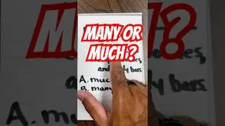Much❓ #grammar #englishstream #speakenglish #learnenglish #ielts #englishlearning #inglesonline