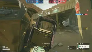 Rainbow Six Siege Snaky Crazy Ranked Champ 1v5