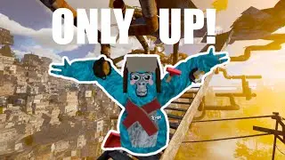 Playing Only Up In Gorilla Tag VR