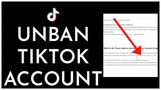 How to Unban TikTok Account || Unbanned Tiktok Account || Tiktok Account Unban (2022)