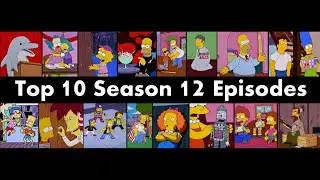 Top 10 Simpsons Season 12 Episodes