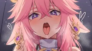 Yae Miko hentai (genshin impact)