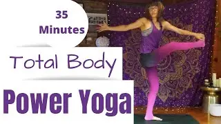 35 Minutes Total Body Power Yoga | Young Yoga with Sylvia