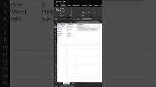 How to combine the data from two more cells in MS Excel