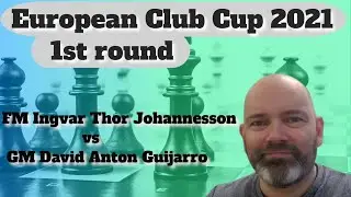 I played one of Spain's top chess players at the European Club Cup