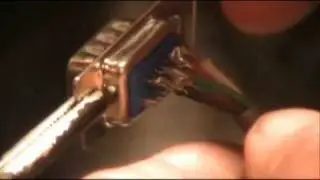 Soldering Stepper Motors DB-9 Connectors Part 2