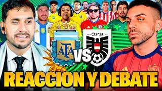 DEBATE CON DJ MARIO. JUEGA ARGENTINA. HAY DEBATE SE SELECCIONES MOSQUETERMOS