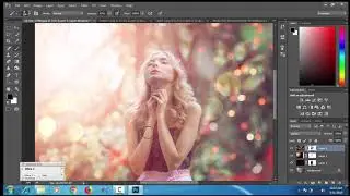 special effects  Cinematic Bokeh and Blur Background using Photoshopcc Bangla