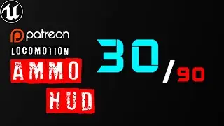 Ammo System Hud with ALS | #25 | Advanced Locomotion System V4 with Unreal Engine 5