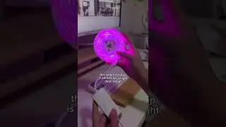 Leveling up her night space with the LED Strip T1 🌙