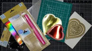 Small DollarTree Haul including a Look at Their Foil Papers, Glue Gun Mat & Self-Healing Mats!