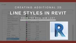 Creating a New Line Style in Revit