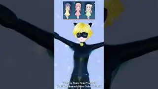 【MMD Miraculous】Anime Dance - Toca Toca (Chat Noir)【60fps】*Reloaded 