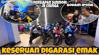 SLEEPING IN A CRAZY MOTHER'S GARAGE WITH BANDUNG CELEBRITIES