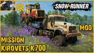 Dangerous Kirovets K700 Mistakes to Avoid in SnowRunner | Logitech G923 Gameplay 🚛