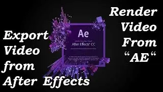 How to Render Video | Export Video in After Effects -اردو / हिंदी | After Effects | Render | Export