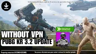 😍PUBG KR 3.2 UPDATE WITHOUT VPN || HOW TO UPDATE PUBG KR 3.2 NEW VERSION