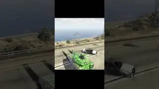TANK TM-02 Khanjali VS Police | GTA V Online