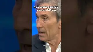 Al nivel MESSI y MARADONA no se puede llegar. Lobo Carrasco