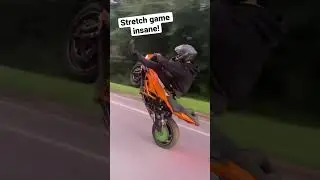 Yoga on a Motorcycle!