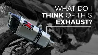 Tenere 700 Black Widow Exhaust Sound Test