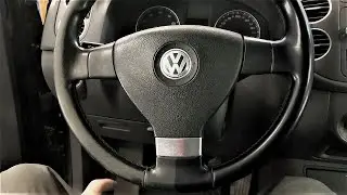 Как легко и быстро освежить руль VW Golf+