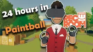 I Tried To Play Paintball In VR For 24 Hours Straight And This Happened...