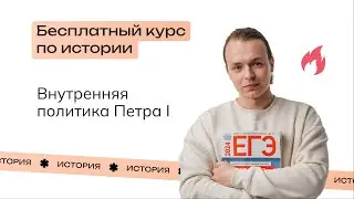Внутренняя политика Петра I | Бесплатный пробный курс от NeoFamily