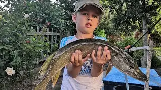 С сыном на рыбалку по родным местам. Сентябрь 2023