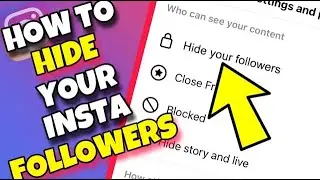 PROOF: How To Hide Followers List on Instagram (Quick & Easy)