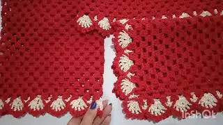 Jogo de cozinha em crochê 🧶 jogo de cozinha feito com# barbante Número 04,ficou maravilhoso ❤️