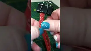 Как плести из 4 полос (253) #кожабисер