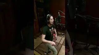 Segunda sessão de gravação dos vocais de Susane Hécate no Orbis Estúdio.