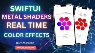 🚀 Master Metal Shaders in SwiftUI! 🎨🔥 | Real time Color Effects & Animations