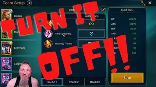 RAID Turning Abilities Off for Spider 20 and Clan Boss