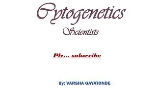 Cytogenetics Scientists