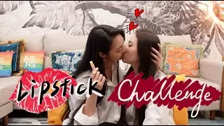 Lipstick challenge! My wife tastes so sweet❤️｜CACA&BELLA｜ppl,les