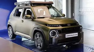2025 현대 캐스퍼 일렉트릭 크로스 아마조나스 그린 매트 영상
