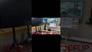 JCVision JCFlip Portable Rotating Display with Battery (Vertical or Horizontal)