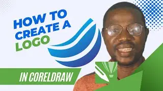 How to create logo using circle, bezier tool in coreldraw