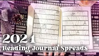2024 Reading Journal Spreads