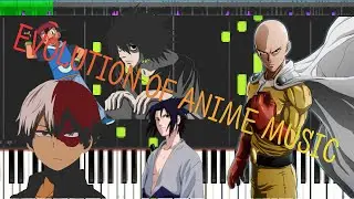 Evolution of anime music PIxEL 8 BIT